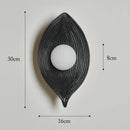 DecorBites™ Leaf Resin LED Wall Sconces for Bedroom Living Room Corridor, Indoor Decor Lighting