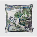 DecorBites™ Crane Art Luxury Throw Pillow Case for Bed & Sofa