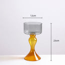 DecorBites™ Geometric Glass Vase Candle Holder Flowerpot Terrarium Home Decor Accessories