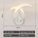 DecorBites™ LED Wall Sconce Light Acrylic Lamp for Bedroom Corridor Chandelier Style