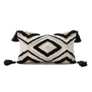 DecorBites™ Geometric Embroidery Boho Cushion Cover Sofa Decorative Pillowcase Canvas Cotton