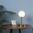 DecorBites™ Glass Ball LED Table Lamp Simple Nordic Design Elegant Bedroom Decor