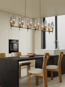 DecorBites™ Dimmable Crystal Glass Brass Wall Light for Bedroom and Bath