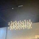 DecorBites™ Elegant Stainless Steel Chandelier for Modern Spaces