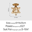 DecorBites™ Crystal Glass LED Chandelier for Modern Living, Study, and Aisle Lighting