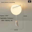 DecorBites™ Little Bear Cartoon Pendant Lamp for Kids Room Bedroom Living Room