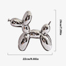DecorBites™ 22cm Balloon Dog Ceramic Sculpture Decor Statue Office Gift