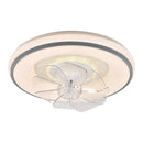 DecorBites™ LED Ceiling Fan: Modern Scandinavian Invisible Design for Living Room, Bedroom & Restaurant