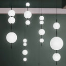 DecorBites™ Gourd Pendant Light: Modern Glass Decor for Restaurant, Bedroom, Kitchen, Dining Room
