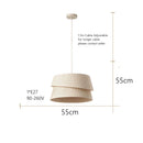 DecorBites™ French Cream Chandelier: Warm & Romantic Nordic Living Room & Bedroom Lamp