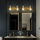 DecorBites™ Gold Crystal Wall Lamp for Home Decoration and Lighting