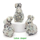 1.5" Elf Rabbit Natural Crystal Amethyst Quartz Agate Bunny Animal Craft Figurines Stone Carving Healing Reiki Home Decor Gift