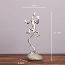 DecorBites™ Gecko Lizard Resin Candlestick: Home Decor Figurine & Candelabrum