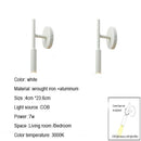 DecorBites™ Adjustable Indoor LED Wall Lamp Spotlight Fixture, Aluminum, Rotatable 350°