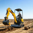 Customized 1.5ton Micro Mini Excavator Quick Start Stable Power Output Custom Color For Greenhouse & Small Farm Construction