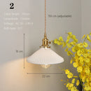 DecorBites™ Japanese Ceramic Pendant Light Scandinavian Style Luxury Lamp