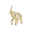 DecorBites™ Golden Openwork Animal Sculpture Set for Home Decoration