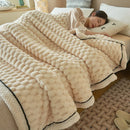DecorBites™ Coral Fleece Warm Blanket: Cozy Thicken Winter Bed Blanket