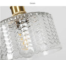 DecorBites™ Glass LED Pendant Lamp for Modern Nordic Decor in Dining, Living, and Bedroom