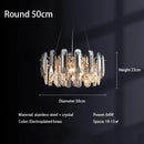 DecorBites™ Crystal LED Chandelier: Modern Luxury Room Decor Pendant Light for Home, Bedroom, Restaurant & Ceiling