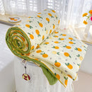 DecorBites™ Double Layered Soya Fibre Filling Quilt: Soft, Breathable, Grade A Maternal and Child Comforter