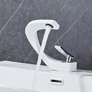 DecorBites™ Gold Bathroom Faucet | Deck Mounted Sink Tap | Hot and Cold Basin Mixer