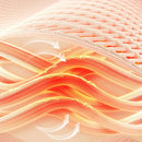 DecorBites™ Cozy Jacquard Plush Blanket - Soft Coral Fleece - All-Season - European Solid Stripes