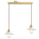 DecorBites™ Glass Lamp LED Pendant Light Fixture with Copper Socket for Nordic Modern Home Decor