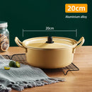 DecorBites™ Korean Ramen Cooking Pot Double Ear Soup Pot - Gas Stove Compatible, Home Kitchen