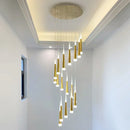 DecorBites™ Elegant LED Ring Chandelier for Living Room Bedroom Kitchen Staircase Lighting