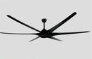 DecorBites™ 100" Large Ceiling Fan with Light, DC Motor, Reverse Blades, Stainless Steel Finish