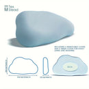 DecorBites™ Cloud Orthopedic Memory Foam Pillow with Washable Cover