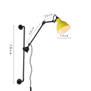 DecorBites™ Adjustable Rotating LED Wall Lamp for Bedroom & Living Room