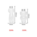 DecorBites™ Cute Cat Beverage Bottle for Milk Tea Coffee Juice Portable Drinking Cup