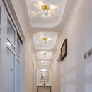 DecorBites™ Elegant Crystal Ceiling Light Fixture for Hall Entrance Balcony Bathroom IP20