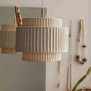 DecorBites™ Cream Wind LED Chandelier: Nordic Minimalist Wabi Sabi Style for Dining Room, Bedroom & Bar