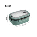 DecorBites™ Kids 2-Layer Bento Lunch Box, Microwaveable Food Container for School & Outdoor Activities