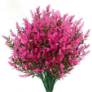 DecorBites™ Lavender Grass Plastic Flowers for Home Décor & DIY Photography