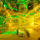 DecorBites™ 150W LED Moving Head Beam+Spot Light with 18 Rotating Prisms