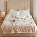 DecorBites™ Coral Fleece Blanket: MultiFunctional Soft Skin-Friendly Warm Shawl
