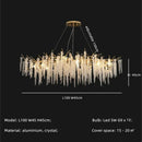 DecorBites™ Gold Aluminium Branch Pendant Light Chandelier for Modern Dining Room Decor