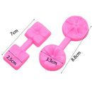 DecorBites™ 3D Five Petals Flower Silicone Mold for Cake Decorating and Baking