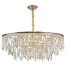 DecorBites™ Crystal LED Chandelier for Living Room, Dining & Bedroom - High-end Luxury Lighting