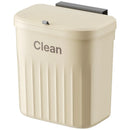 DecorBites™ Kitchen Cabinet Hanging Trash Can with Lid and Large Capacity