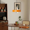 DecorBites™ Glass Led Macaron Ceiling Chandelier for Home Decor