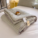 DecorBites™ Cotton Summer Quilt with Soybean Fiber Filling - Four Seasons Comforter