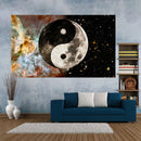 DecorBites™ Cosmic Yin Yang Mandala Tapestry Wall Decor for Bedroom and Living Room