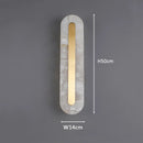 DecorBites™ Gold Marble Living Room LED Wall Lamp