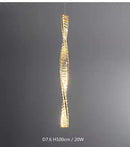 DecorBites™ Dimmable Crystal Wall Sconce | Luxury Gold Steel Light Fixture