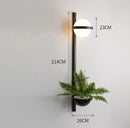 DecorBites™ LED Art Deco Wall Lights: Modern, Creative Plant Design for Home Living Room Bedroom